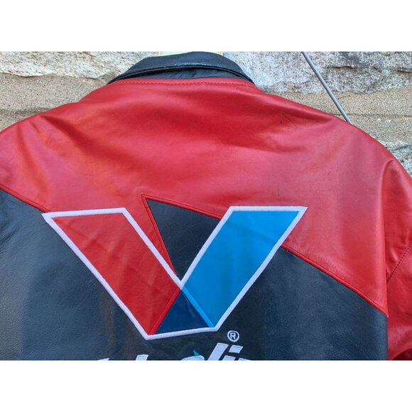 JH Design VTG Men's Jacket Roush Racing NASCAR Cummins Valvoline Large USA Made - Picture 6 of 16